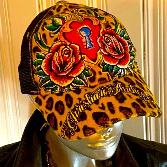 Christian Audigier Accessories - Rarest Vintage!Christian Audigier Vintage Trucker Hat✨ Pristine. New Nev…